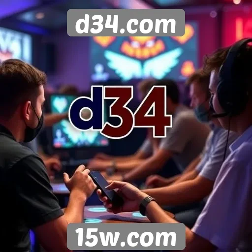 Como d34.com engaja jogadores com eventos frequentes